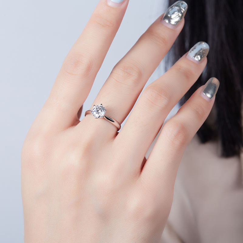 Evelina Solitaire Ring Stella Harte
