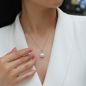 Lumina Square Necklace