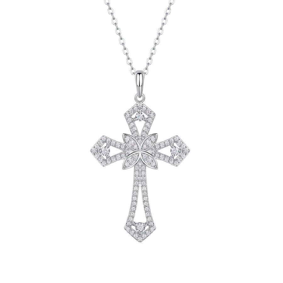 Celestia Cross Necklace Stella Harte