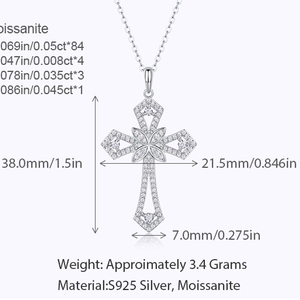 Celestia Cross Necklace