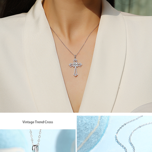 Celestia Cross Necklace