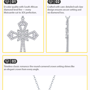 Celestia Cross Necklace