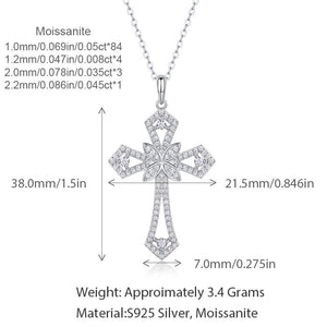 Celestia Cross Necklace