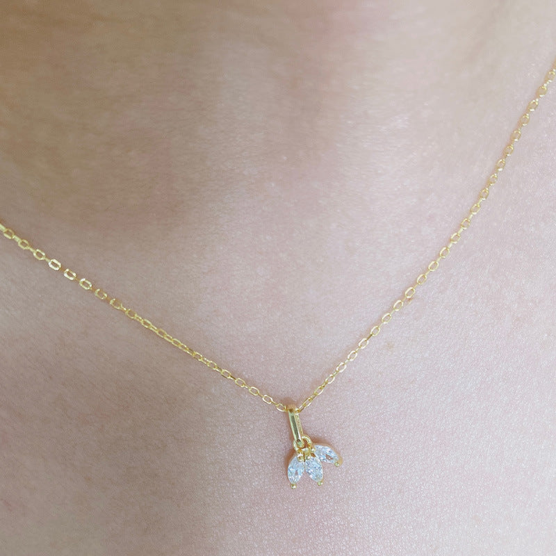 French Dainty Everyday Necklace Stella Harte