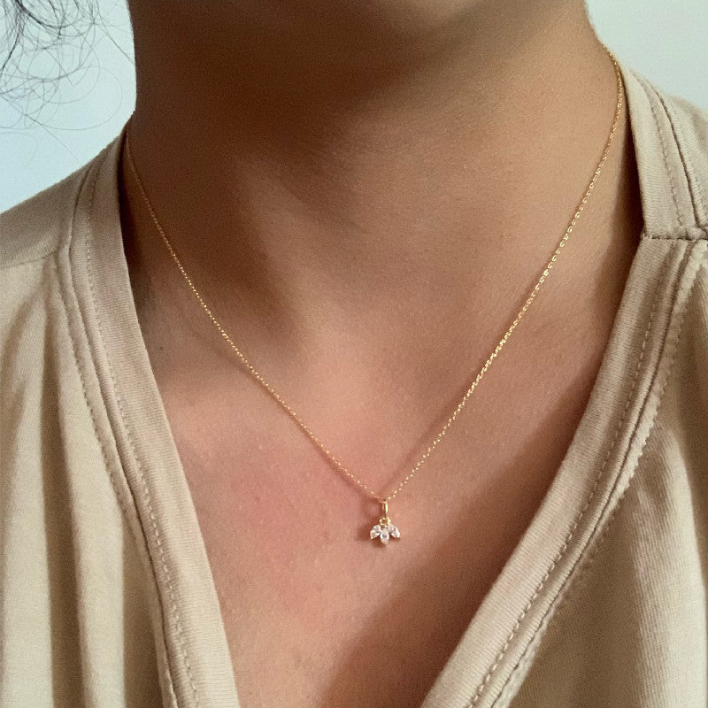 French Dainty Everyday Necklace Stella Harte