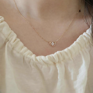 Clover's Luck Silhouette Necklace Necklace