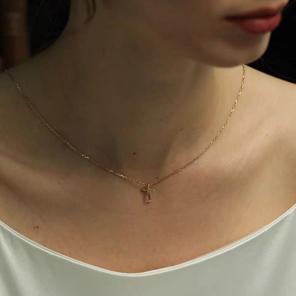 Angel's Embrace Cross Necklace Stella Harte