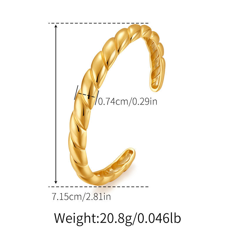 French Twist Cuff Stella Harte