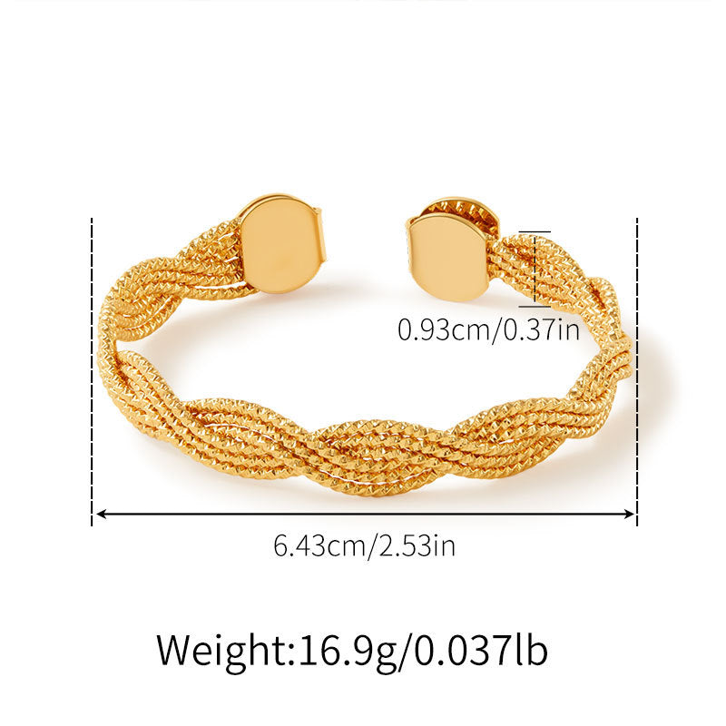 Roman Ripple Reef Cuff Stella Harte