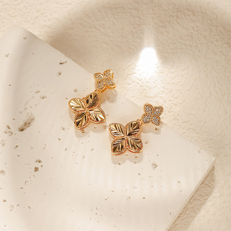 French Clover Kismet Earrings Stella Harte