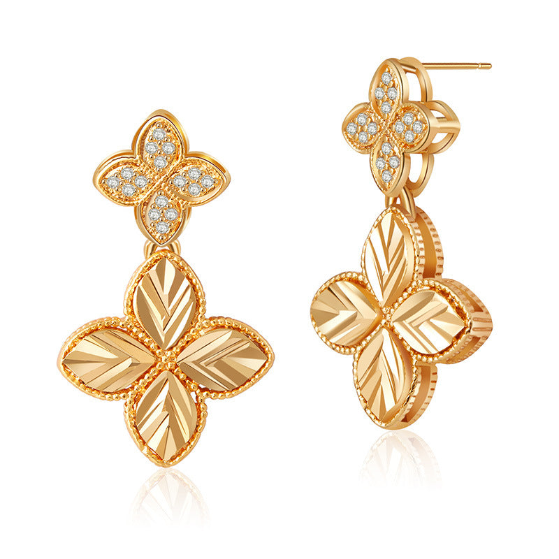 French Clover Kismet Earrings Stella Harte