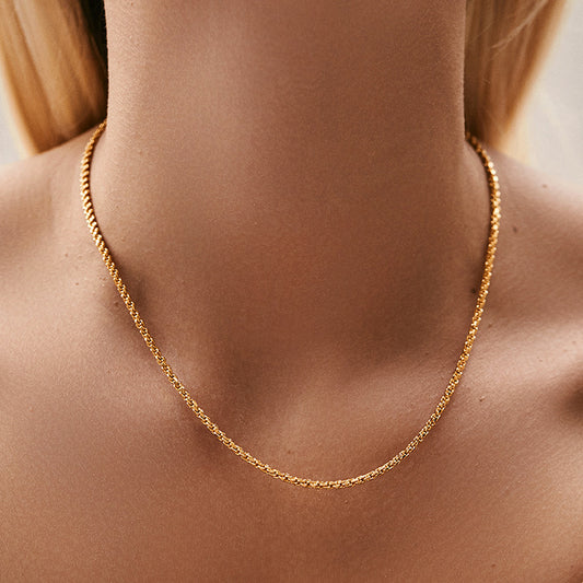 May Wheat Chain Necklace