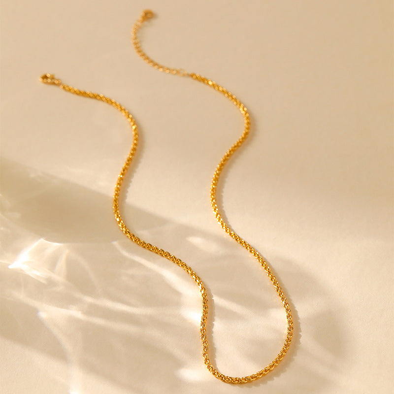 May Wheat Chain Necklace Stella Harte