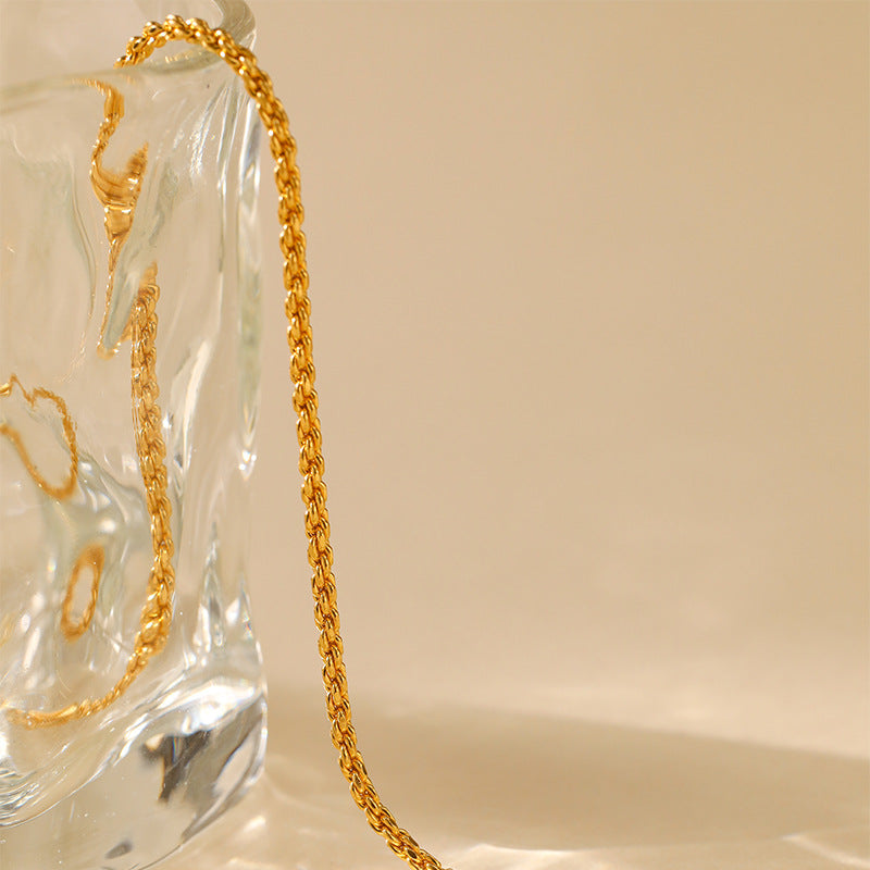 May Wheat Chain Necklace Stella Harte