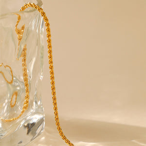 May Wheat Chain Necklace