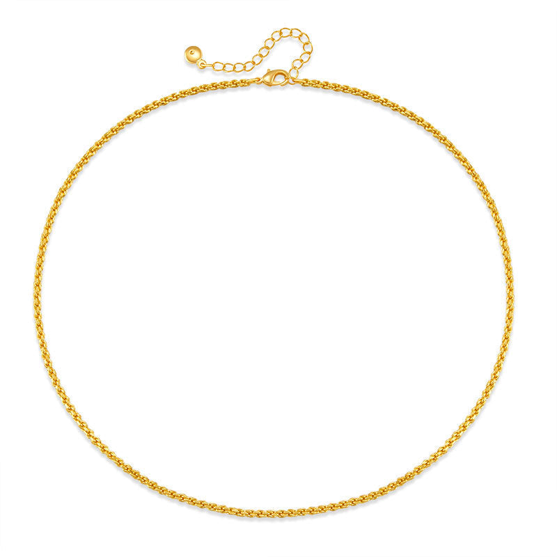 May Wheat Chain Necklace Stella Harte