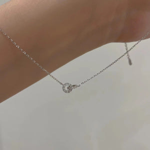 Twins Loop Necklace