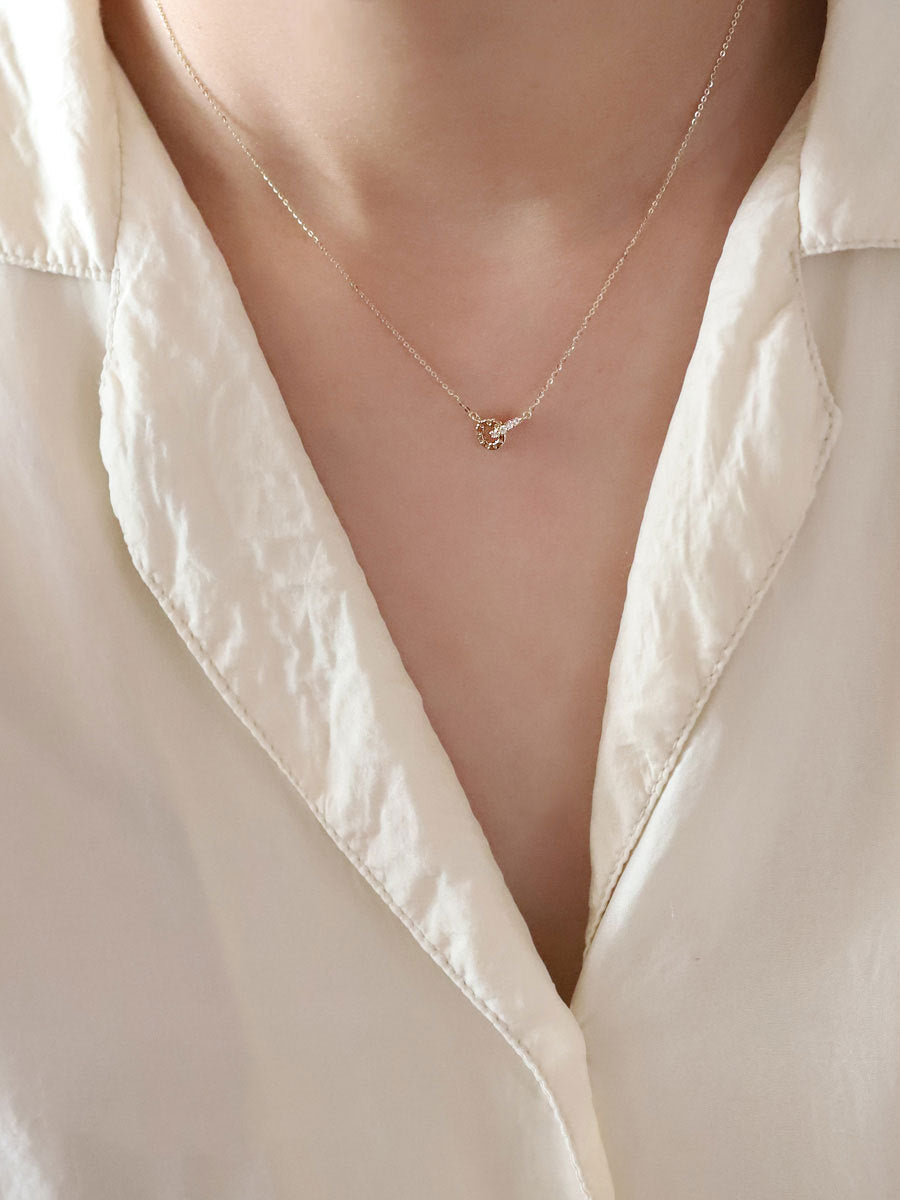 Twins Loop Necklace Stella Harte