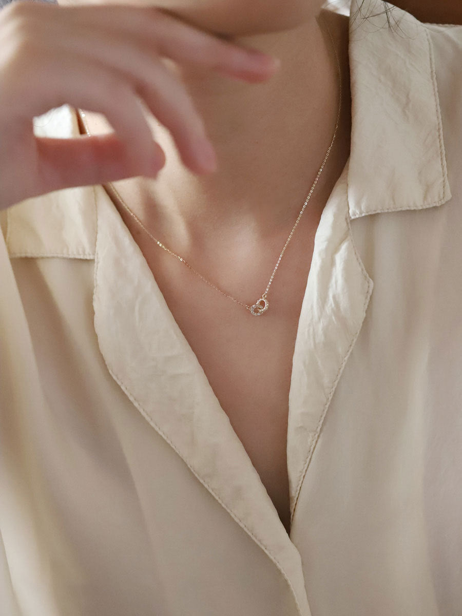 Twins Loop Necklace Stella Harte