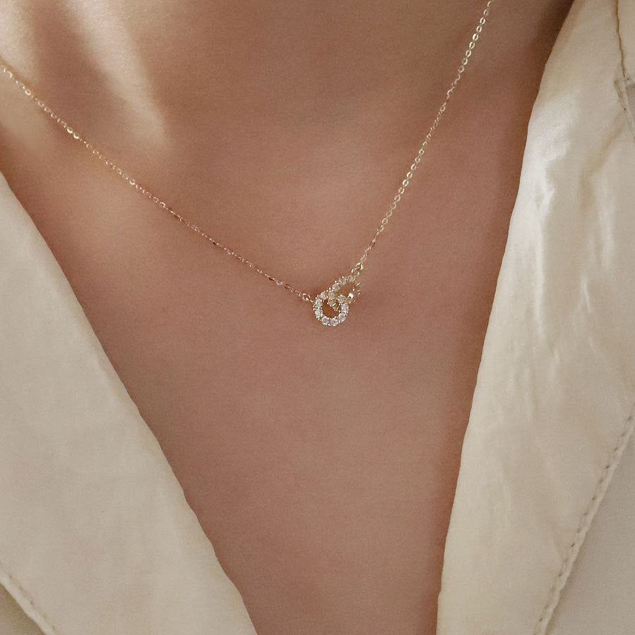 Twins Loop Necklace Stella Harte