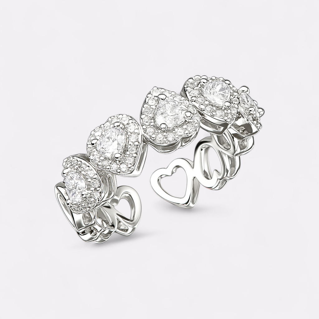 Lyra Heart Ring Stella Harte