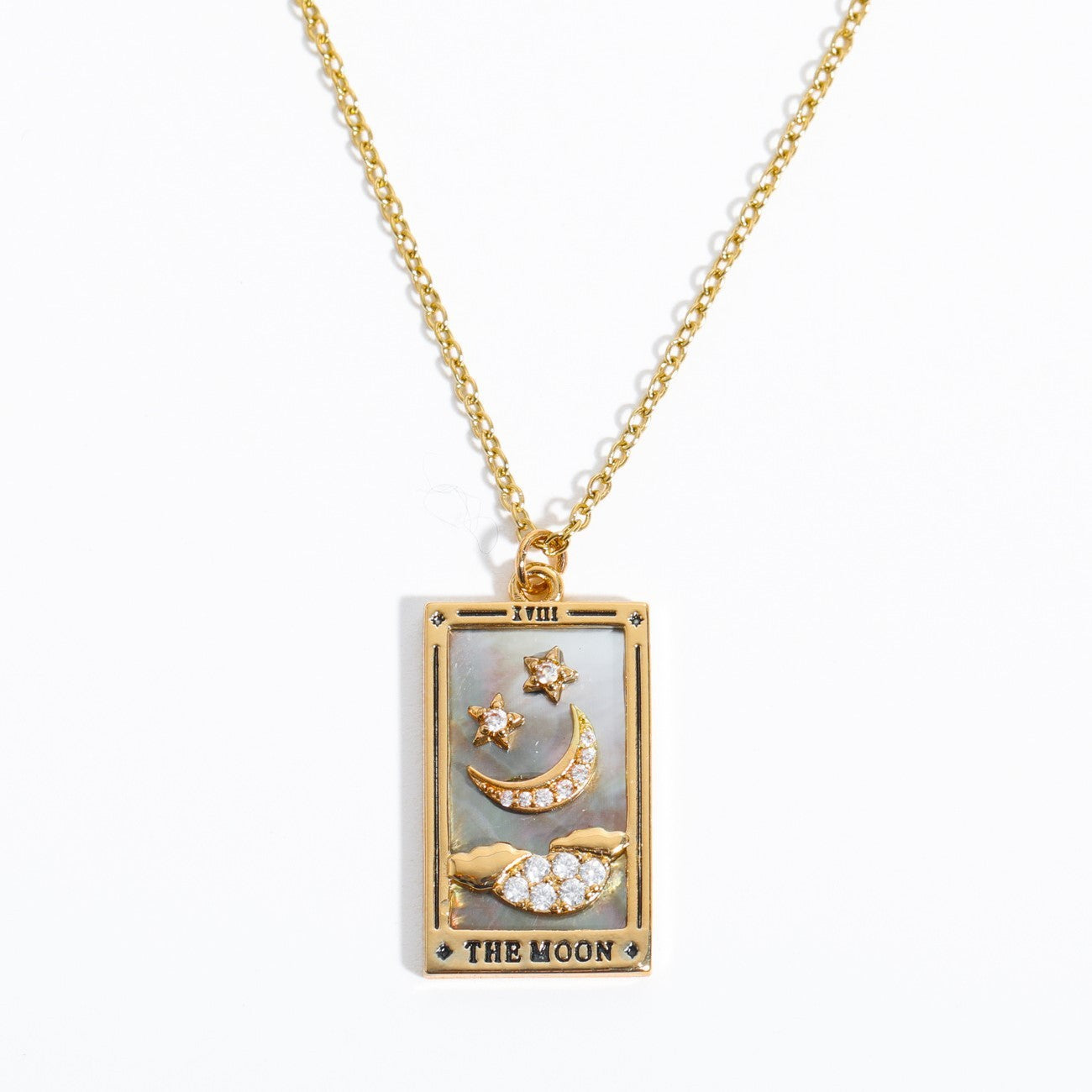 Celestial Tarot Charm Necklace Stella Harte