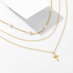 Auric Pearl Sonata Layer Necklace