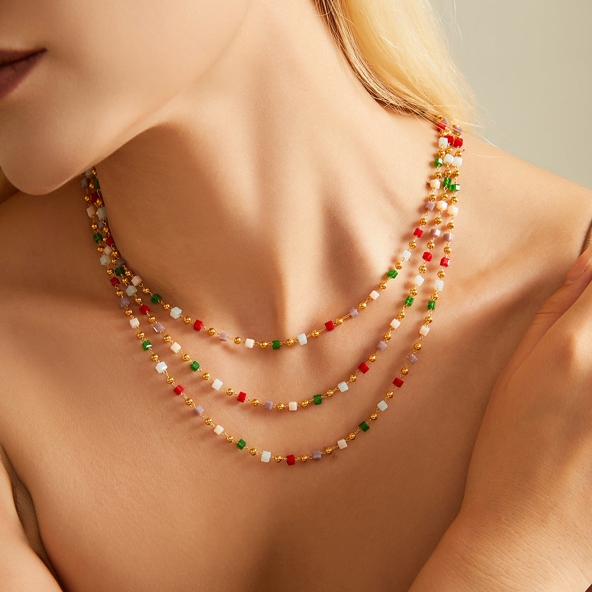 Carnival Glow Necklace Stella Harte