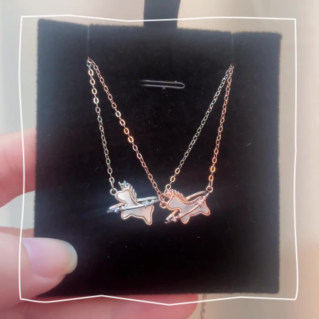 Jingle Hooves Pendant Necklace Stella Harte