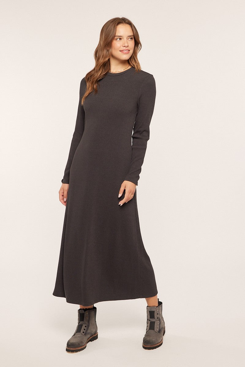 Ribbed Soft Knit Dress