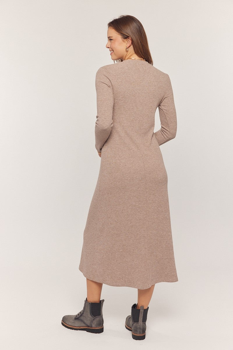 Ribbed Soft Knit Dress