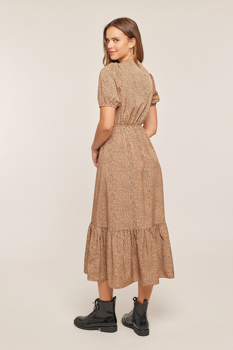 Printed Button Down Dress