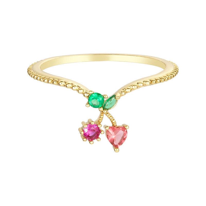 Juicy Jewels Ring (Tropical Cherry) Stella Harte