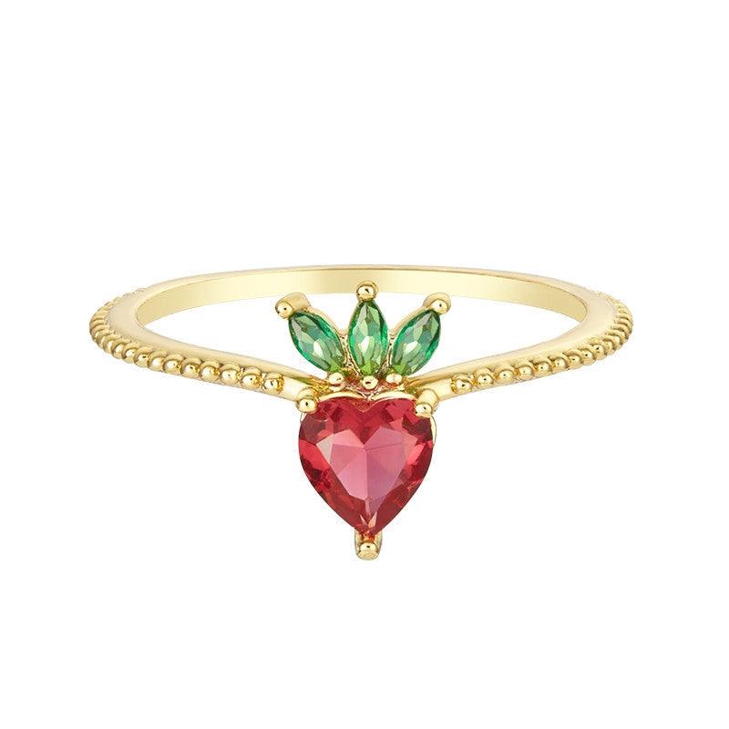 Juicy Jewels Ring (Strawberry) Stella Harte