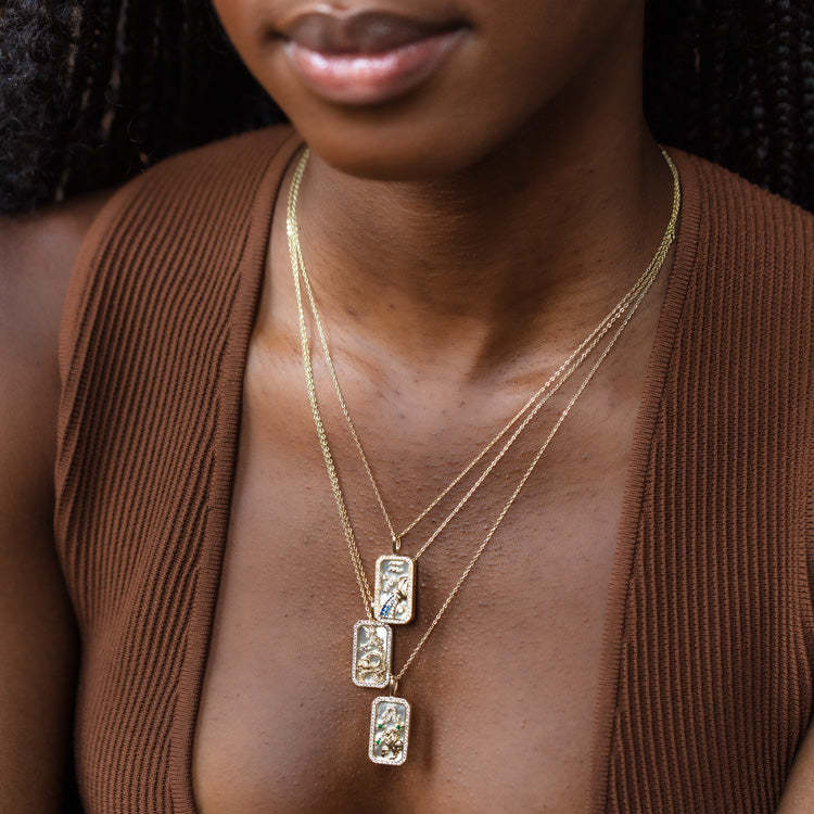 Celestial Whisper Pendant Necklace Stella Harte