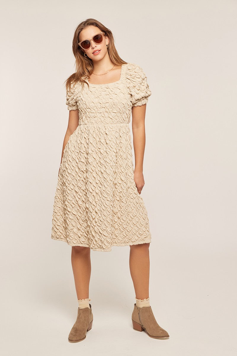 Textured Knit Mini Dress