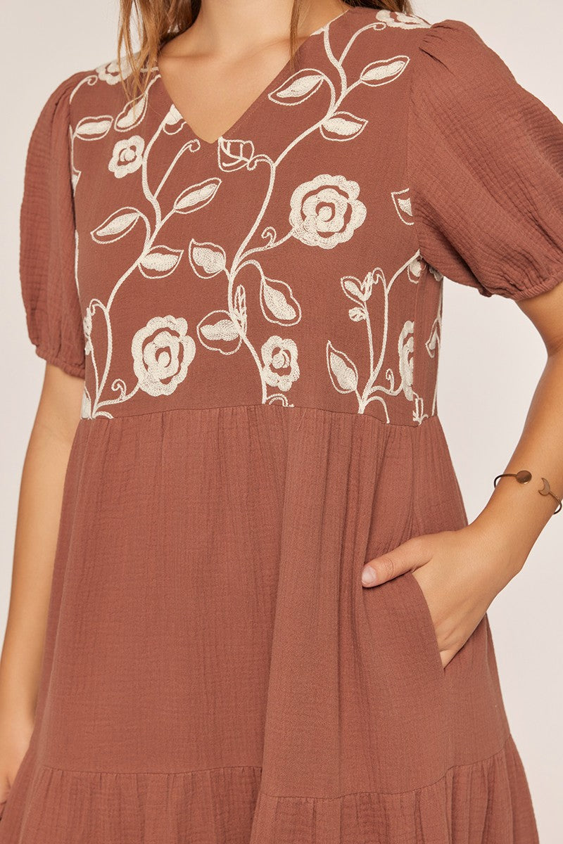 Embroidered Dress