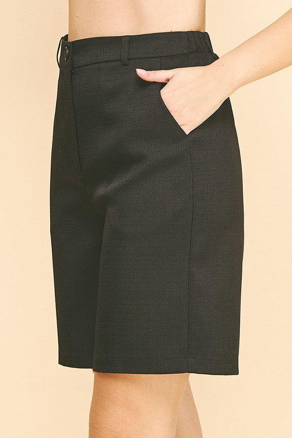 Tweed Bermuda Shorts