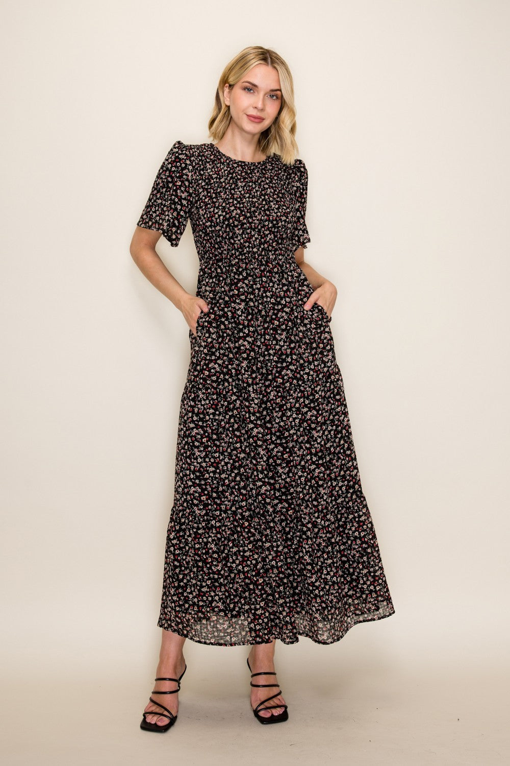 Floral Printed Dress