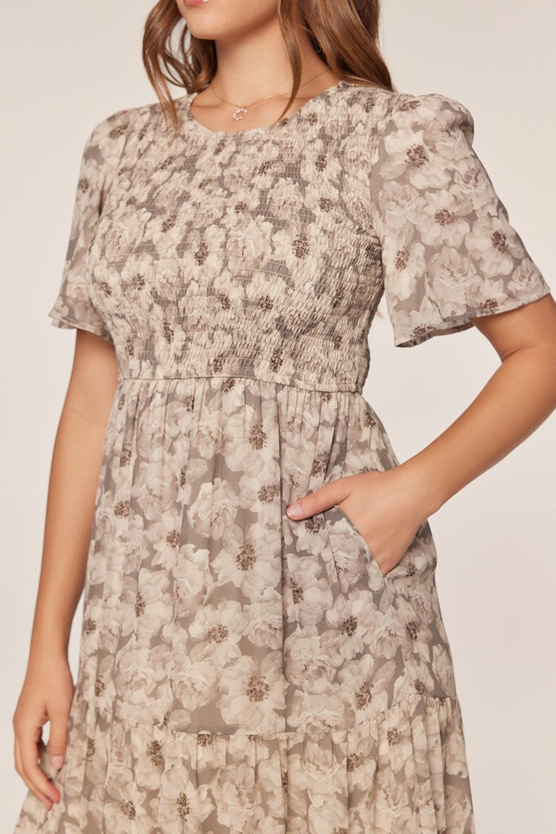 Ruffle Maxi Dress