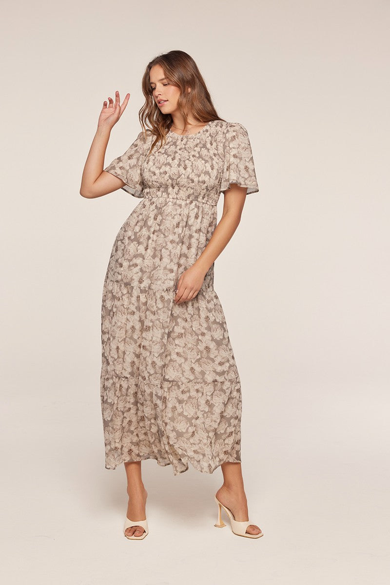 Ruffle Maxi Dress
