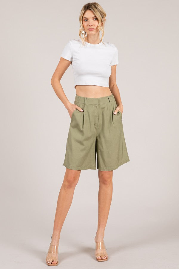 Lawn Darted Bermuda Shorts