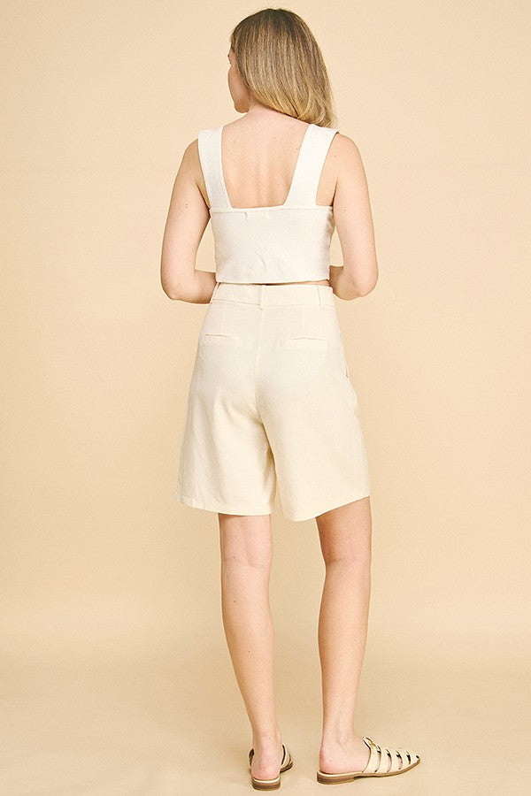 Lawn Darted Bermuda Shorts