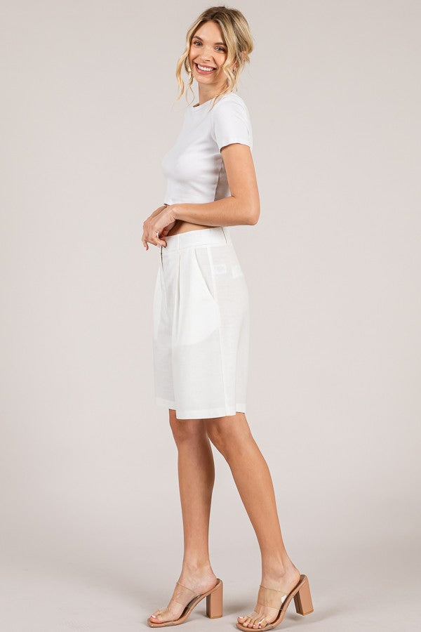 Lawn Darted Bermuda Shorts