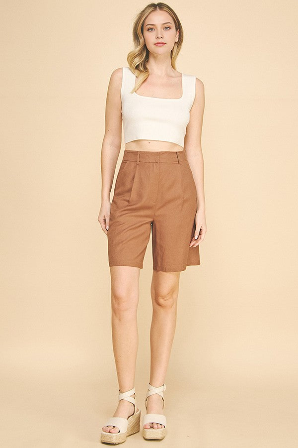 Lawn Darted Bermuda Shorts