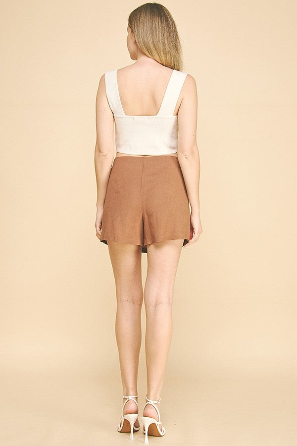 Lawn Scrunch Ruch Wrap Skort