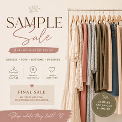Sample Sale Clearance