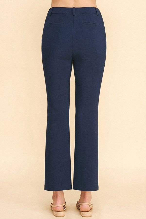 Twill Classic Flared Trousers
