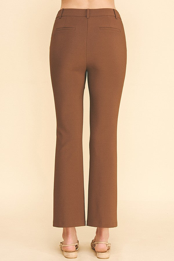 Twill Classic Flared Trousers