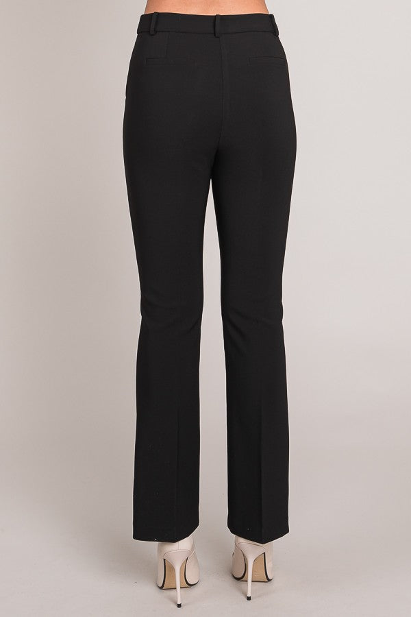 Twill Classic Flared Trousers